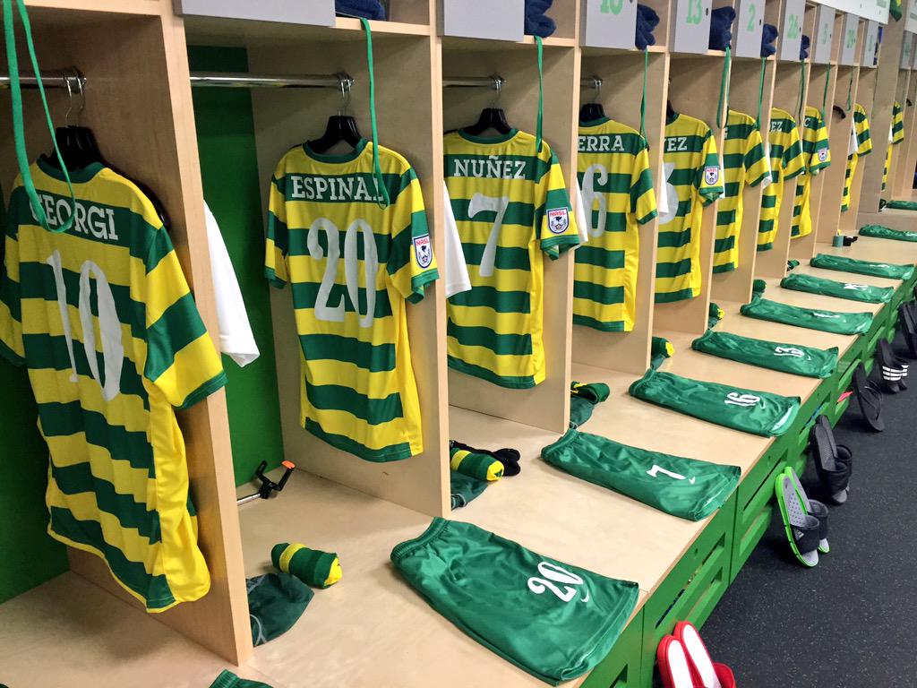 Tampa Bay Rowdies Locker Room project photo